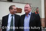 Návštěva ministra kultury V. Jandáka